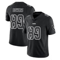 Tlead LV.Raiders #89 Brock Bowers Player Black Limited Black Impact Home Game Stitched Jerseys