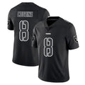 Tlead LV.Raiders #8 Kirk Cousins Player Black Limited Black Impact Home Game Stitched Jerseys