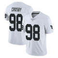 Tlead LV.Raiders #98 Maxx Crosby Player White Limited Vapor Untouchable Home Game Stitched Jerseys