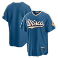 Tlead M.Brewers Blank Player Blue 2026 City Connect Home Game Stitched Jerseys