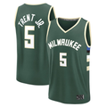 Tlead M.Bucks #5 Gary Trent Jr. Hunter Green Fast Break Replica Player Jerseys - Icon Edition