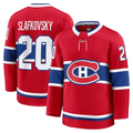 Tlead M.Canadiens #20 Juraj Slafkovsky Red Premium Jerseys