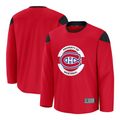 Tlead M.Canadiens Red Practice Jerseys