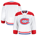 Tlead M.Canadiens White Away Authentic Pro Jerseys