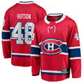 Tlead M.Canadiens #48 Lane Hutson Red Home Breakaway Jerseys