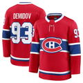 Tlead M.Canadiens #93 Ivan Demidov Red Home Premium Jerseys
