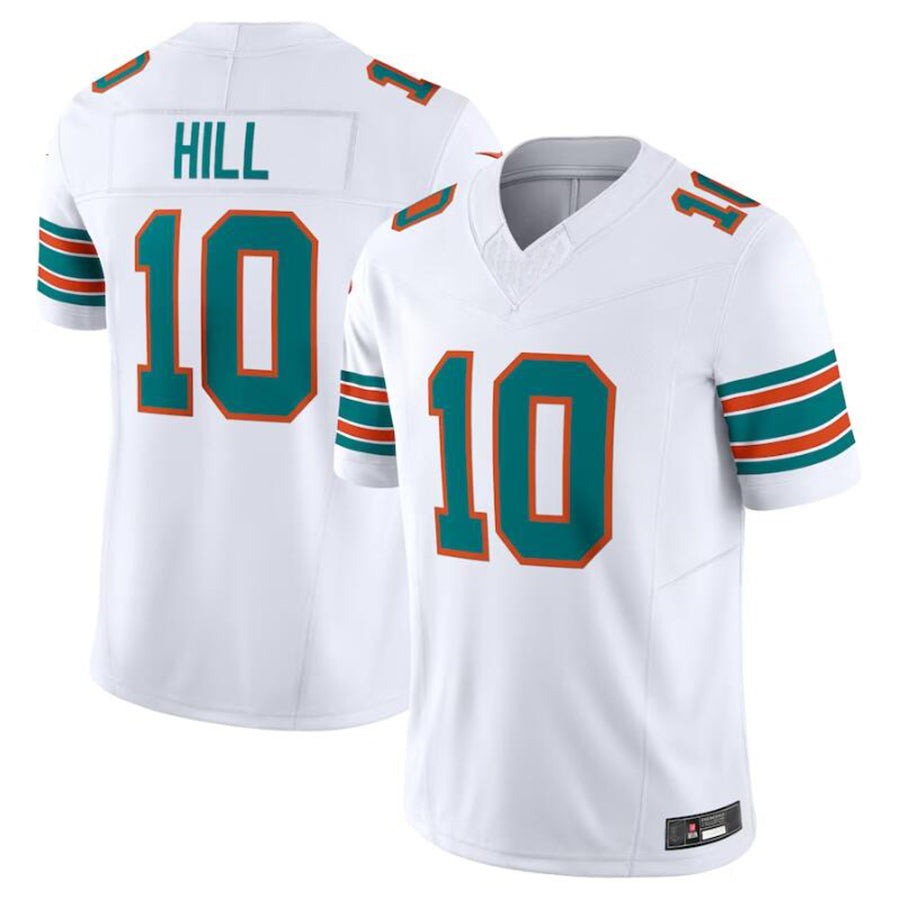 Tlead M.Dolphins #10 Tyreek Hill White Vapor F.U.S.E. Limited Jersey American Stitched Jerseys
