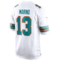 Tlead M.Dolphins #13 Dan Marino White Retired Player Jersey American Stitched Jersey