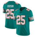Tlead M.Dolphins #25 Tyrel Dodson Player Aqua Limited Alternate Vapor Untouchable Home Game Stitched Jerseys