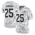 Tlead M.Dolphins #25 Tyrel Dodson Player Arctic Camo Salute To Service Limited Game Stitched Jerseys