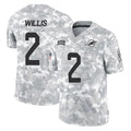 Tlead M.Dolphins #2 Malik Willis Player Arctic Camo Salute To Service Limited Game Stitched Jerseys