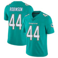 Tlead M.Dolphins #44 Chop Robinson Player Aqua Limited Vapor Untouchable Home Game Stitched Jerseys
