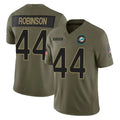 Tlead M.Dolphins #44 Chop Robinson Player Olive 2025 Salute To Service Limited Game Stitched Jerseys