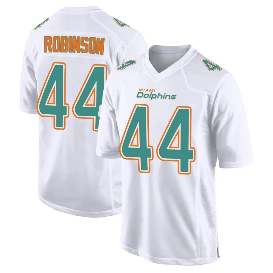Tlead M.Dolphins #44 Chop Robinson Player White Foshion Elite Stitched Jerseys