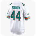 Tlead M.Dolphins #44 Chop Robinson Player White Limited Home Game Stitched Jerseys