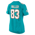 Tlead M.Dolphins #83 Darren Waller Aqua Team Game Stitched Jerseys