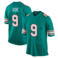 Tlead M.Dolphins #9 Joshua Uche Player Aqua Alternate Home Game Stitched Jerseys