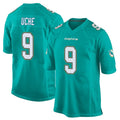 Tlead M.Dolphins #9 Joshua Uche Player Aqua Team Color Home Game Stitched Jerseys