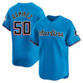 Tlead M.Marlins #50 Agustin Ramirez Player Blue Home Limited Stitched Jerseys