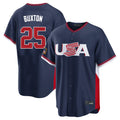 Tlead M.Twins #25 Byron Buxton Player Navy USA 2026 World Classic Limited Home Stitched Jerseys
