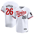 Tlead M.Twins #26 Max Kepler Player White Home Limited Stitched Jerseys