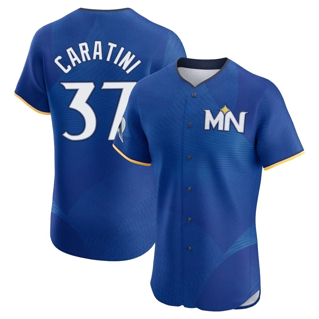 Tlead M.Twins #37 Victor Caratini Player Royal City Connect Limited Elite Home Stitched Jerseys