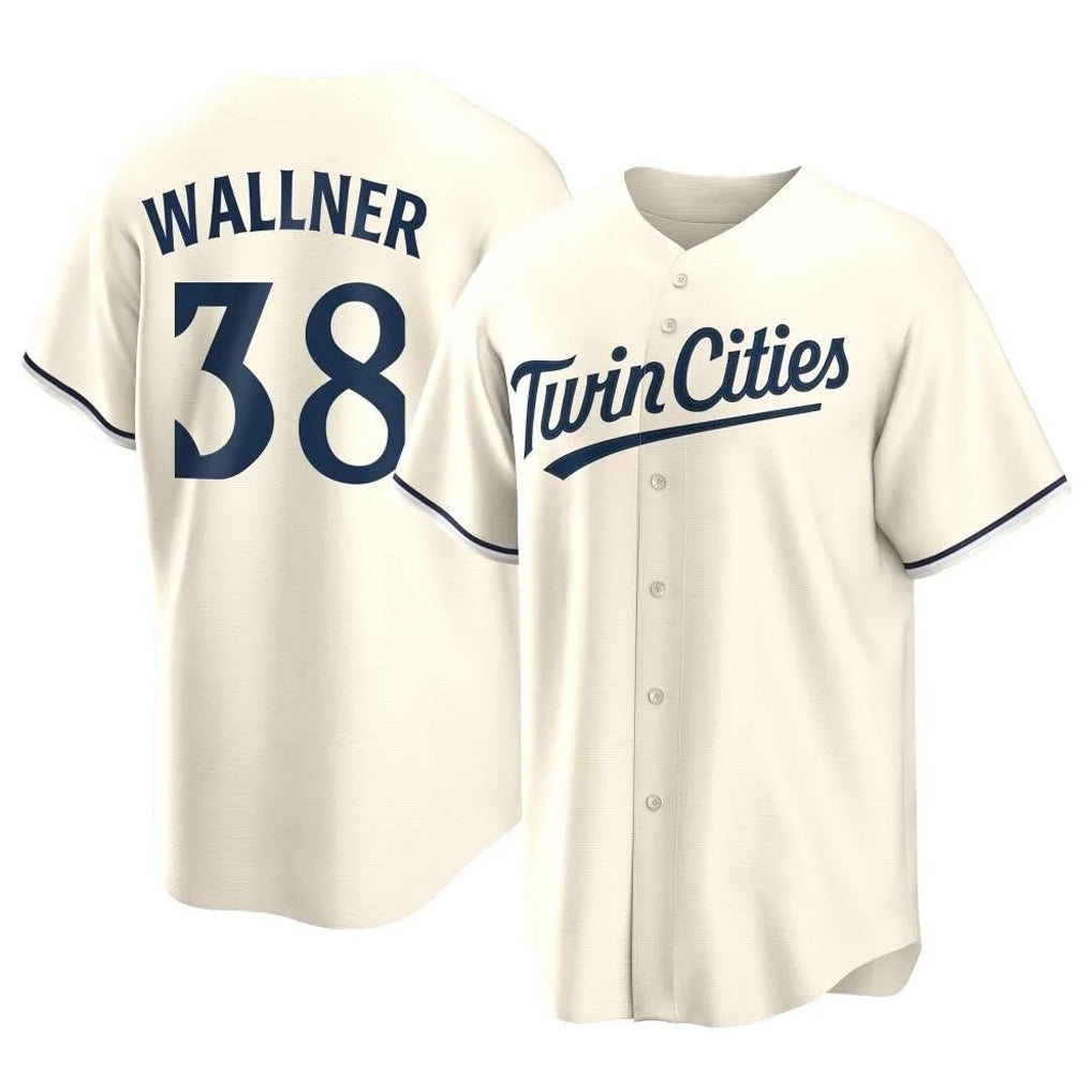 Tlead M.Twins #38 Matt Wallner Player Cream Game Limited Home Stitched Jerseys