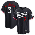 Tlead M.Twins #3 Harmon Killebrew Player Navy Home Game Stitched Jerseys
