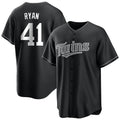 Tlead M.Twins #41 Joe Ryan Player Black Home Game Stitched Jerseys
