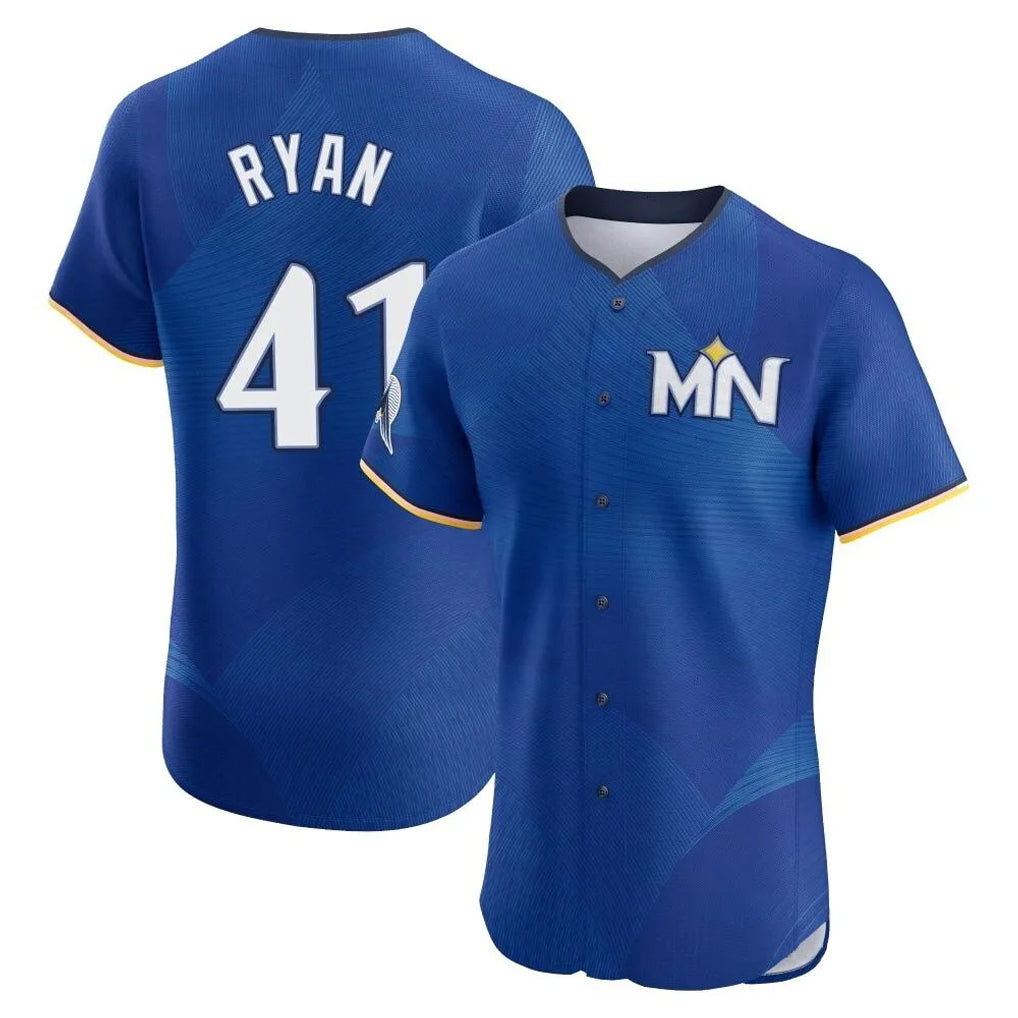 Tlead M.Twins #41 Joe Ryan Player Royal City Connect Limited Elite Home Stitched Jerseys