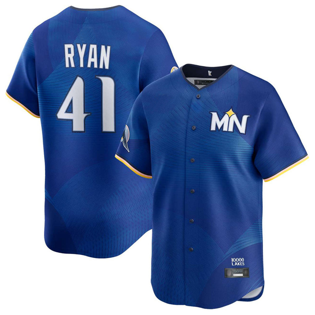 Tlead M.Twins #41 Joe Ryan Player Royal City Connect Limited Home Stitched Jerseys