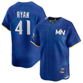 Tlead M.Twins #41 Joe Ryan Player Royal City Connect Limited Home Stitched Jerseys