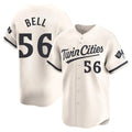 Tlead M.Twins #56 Josh Bell Player Cream Home Limited Stitched Jerseys