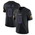 Tlead MN.Vikings #0 Ivan Pace Jr. Player Black Impact LImited Home Game Stitched Jerseys