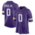 Tlead MN.Vikings #0 Ivan Pace Jr. Player Purple Home Game Stitched Jerseys