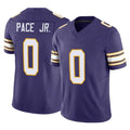 Tlead MN.Vikings #0 Ivan Pace Jr. Player Purple Limited Classic Vapor F.U.S.E. Home Game Stitched Jerseys