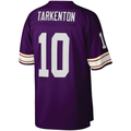 Tlead MN.Vikings #10 Fran Tarkenton Mitchell & Ness Purple Legacy Replica Jersey