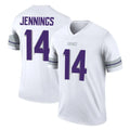 Tlead MN.Vikings #14 Jauan Jennings Player White Alternate Legend Home Game Stitched Jerseys