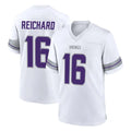 Tlead MN.Vikings #16 Will Reichard Player White Alternate Home Game Stitched Jerseys