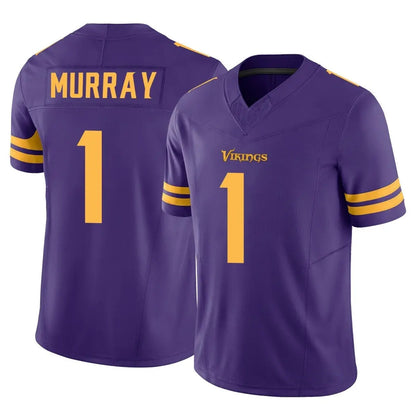 Tlead MN.Vikings #1 Kyler Murray Player Purple Limited Alternate Vapor F.U.S.E. Home Game Stitched Jerseys