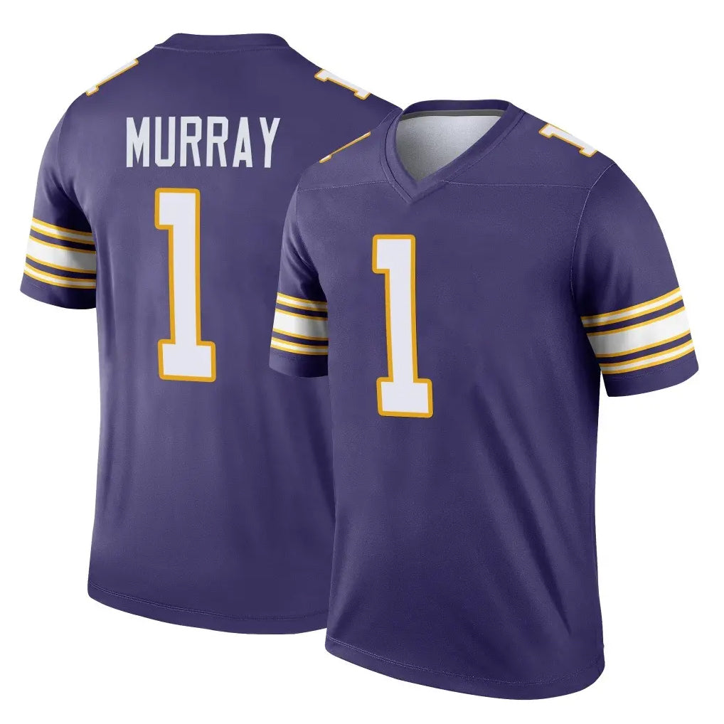 Tlead MN.Vikings #1 Kyler Murray Player Purple Limited Classic Home Game Stitched Jerseys