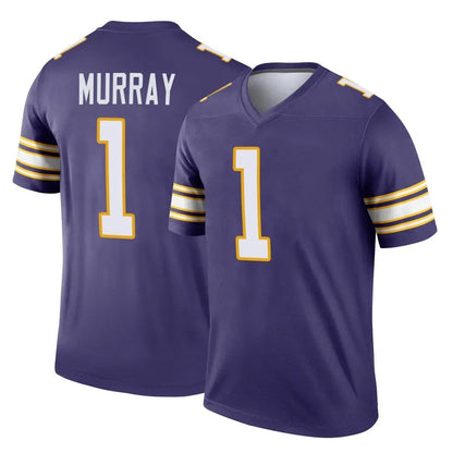 Tlead MN.Vikings #1 Kyler Murray Player Purple Limited Classic Home Game Stitched Jerseys