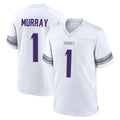 Tlead MN.Vikings #1 Kyler Murray Player White Alternate Home Game Stitched Jerseys