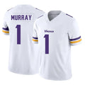 Tlead MN.Vikings #1 Kyler Murray Player White Limited Vapor F.U.S.E. Home Game Stitched Jerseys