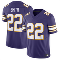 Tlead MN.Vikings #22 Harrison Smith Purple Vapor F.U.S.E. Limited Jersey Stitched American Stitched Jerseys