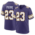 Tlead MN.Vikings #23 James Pierre Player Purple Classic Home Game Stitched Jerseys