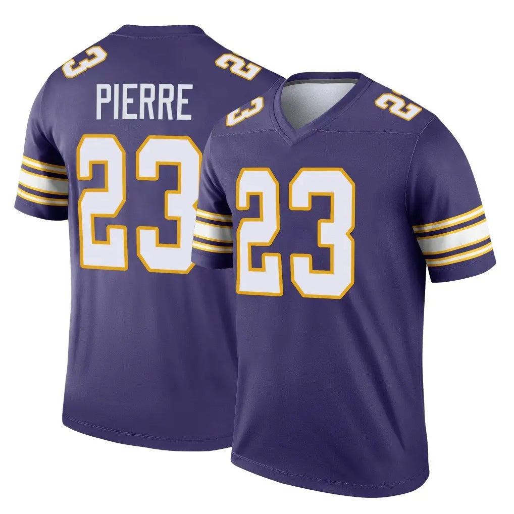 Tlead MN.Vikings #23 James Pierre Player Purple Limited Classic Home Game Stitched Jerseys