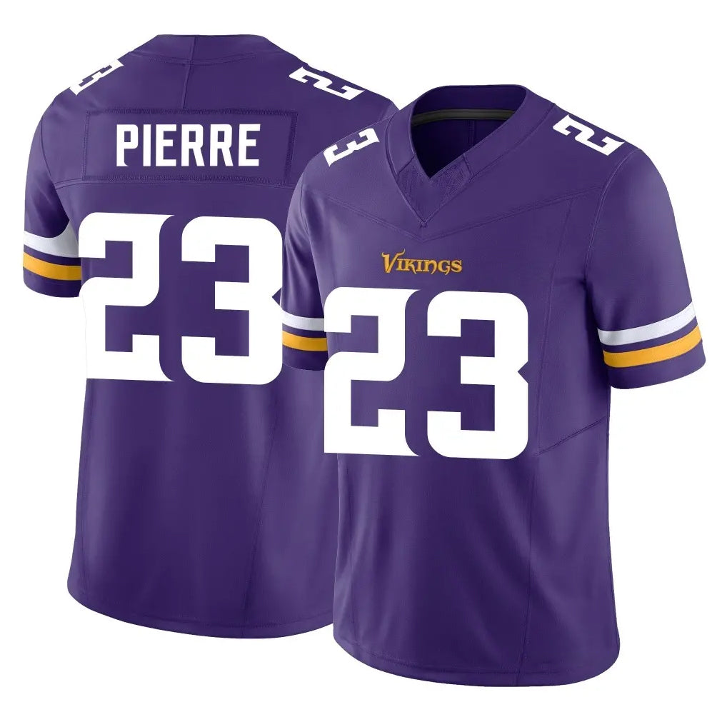 Tlead MN.Vikings #23 James Pierre Player Purple Limited Vapor F.U.S.E. Home Game Stitched Jerseys