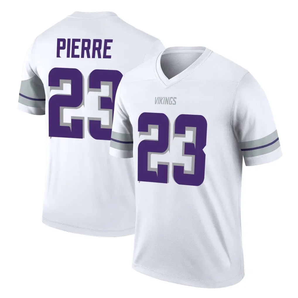 Tlead MN.Vikings #23 James Pierre Player White Alternate Legend Home Game Stitched Jerseys