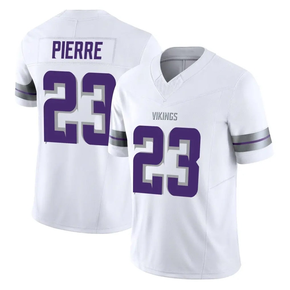 Tlead MN.Vikings #23 James Pierre Player White Limited Alternate Vapor F.U.S.E. Home Game Stitched Jerseys